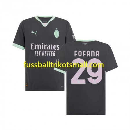 Fußballtrikots AC Mailand Fofana 29 2024-2025 Kurzarm 3rd trikot kaufen